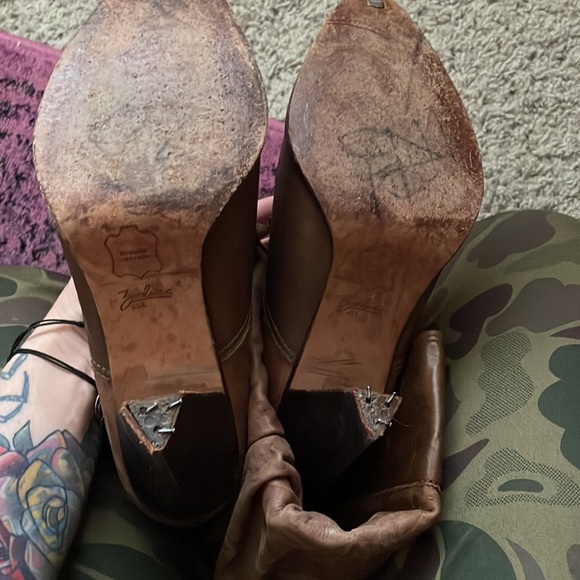 Vintage, slouchy boots by Zodiac - Picture 7 of 8